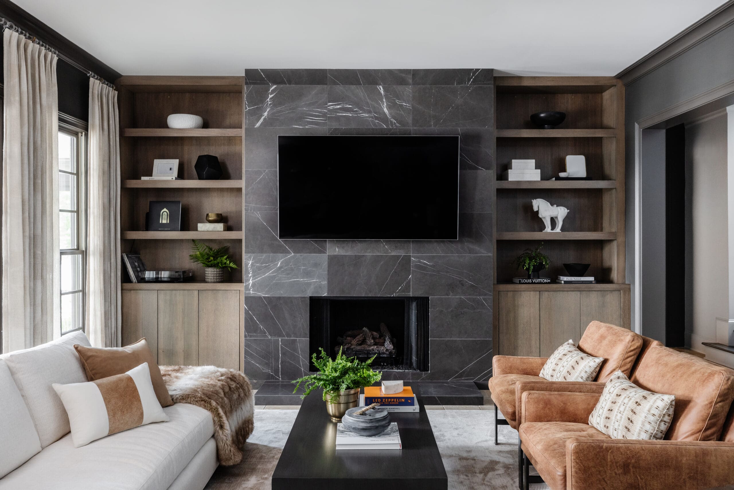 home decorators Milestone Designs  nc - modern living room